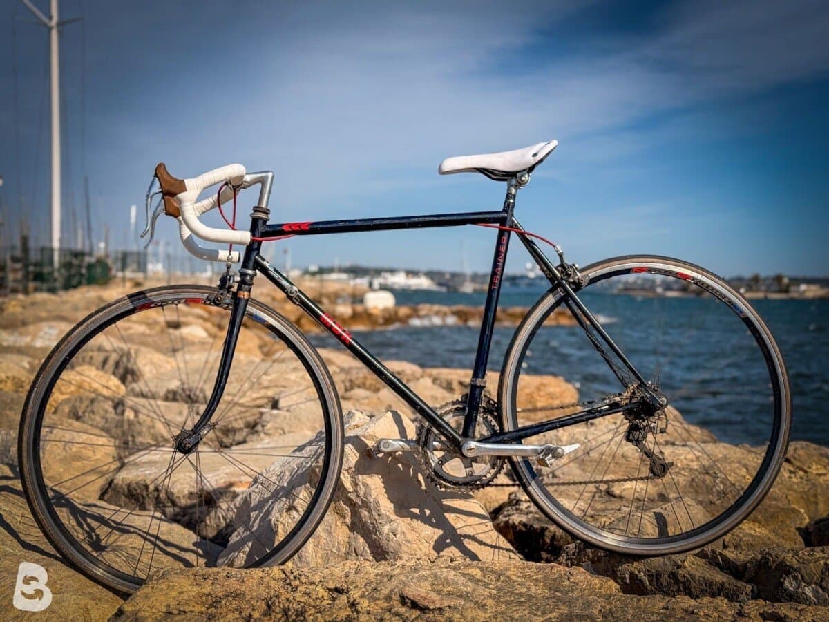 MBK Vélo route vintage / Vintage Road Bike – Taille L – Shimano – Cadre acier 1980