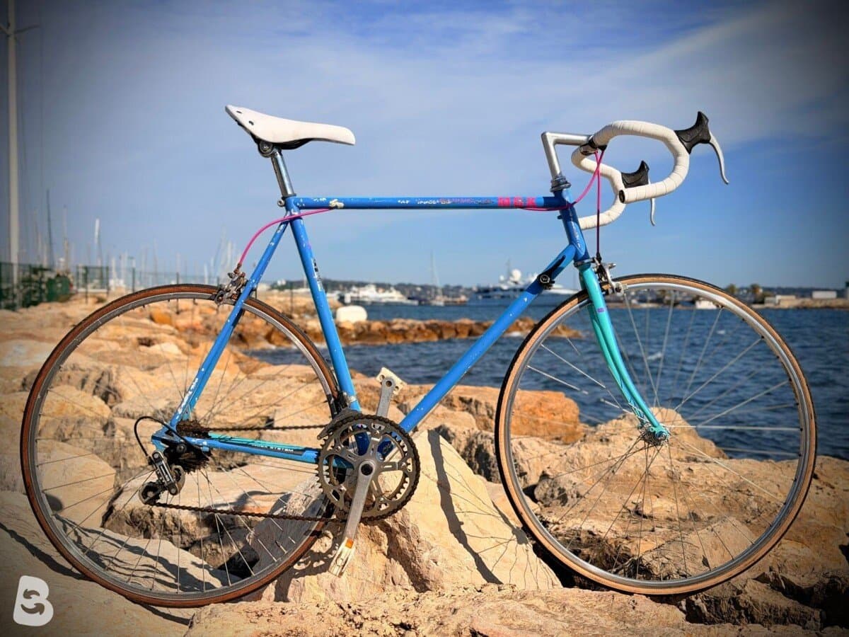 MBK Vélo route vintage / Vintage Road Bike – Taille L – Shimano – Cadre acier 1980