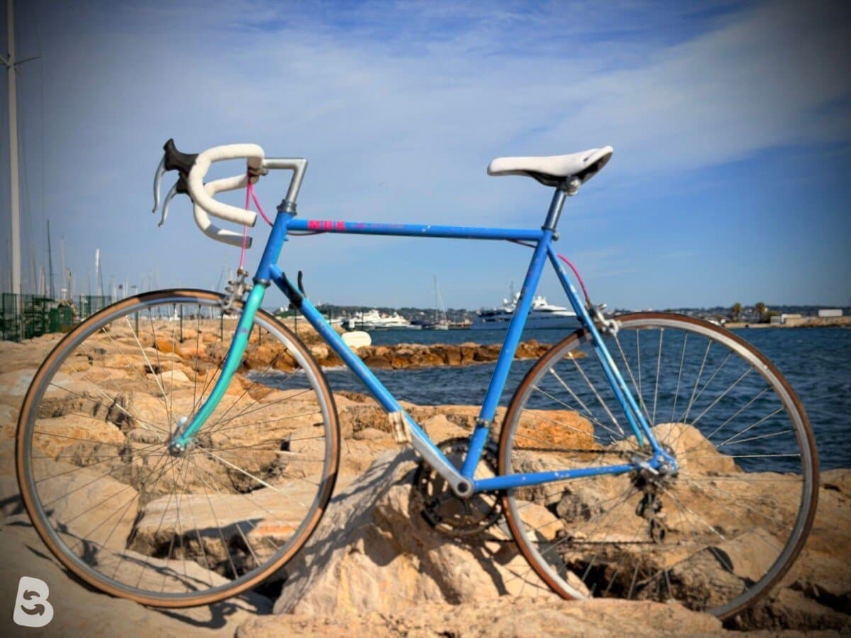MBK Vélo route vintage / Vintage Road Bike – Taille L – Shimano – Cadre acier 1980