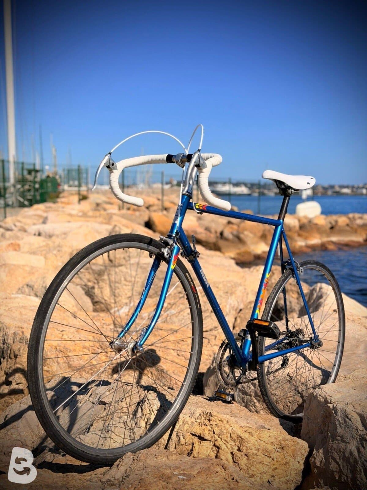MBK Vélo route vintage / Vintage Road Bike – Taille L – Simplex – Cadre acier 1980