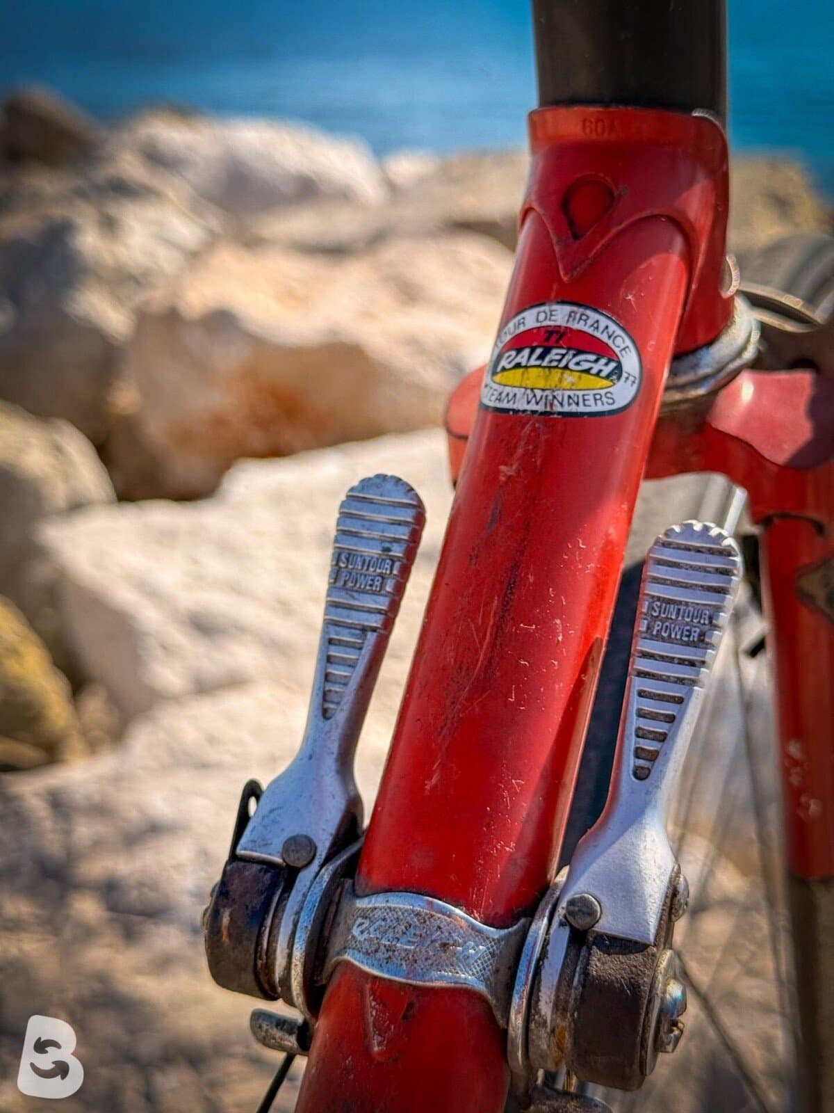 Raleigh Vélo route vintage / Vintage Road Bike – Taille L – Simplex – Cadre acier 1980
