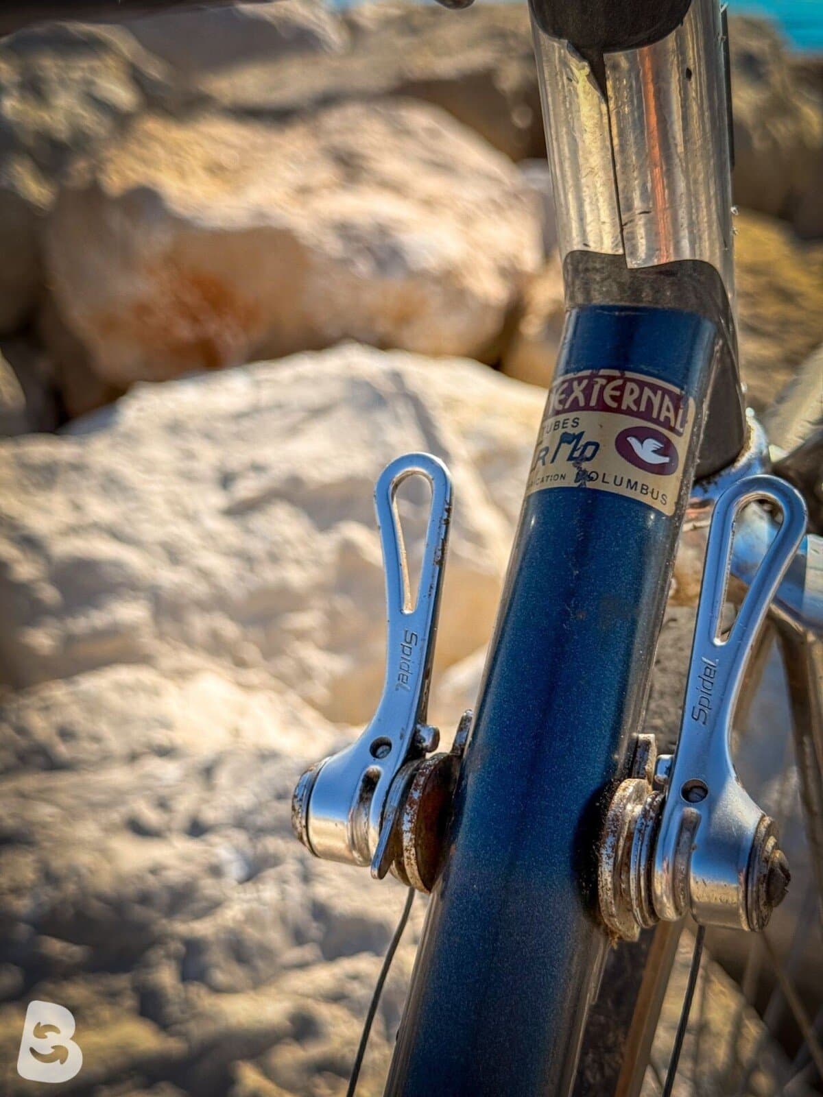 MBK Vélo route vintage / Vintage Road Bike – Taille L – Huret – Cadre acier 1980
