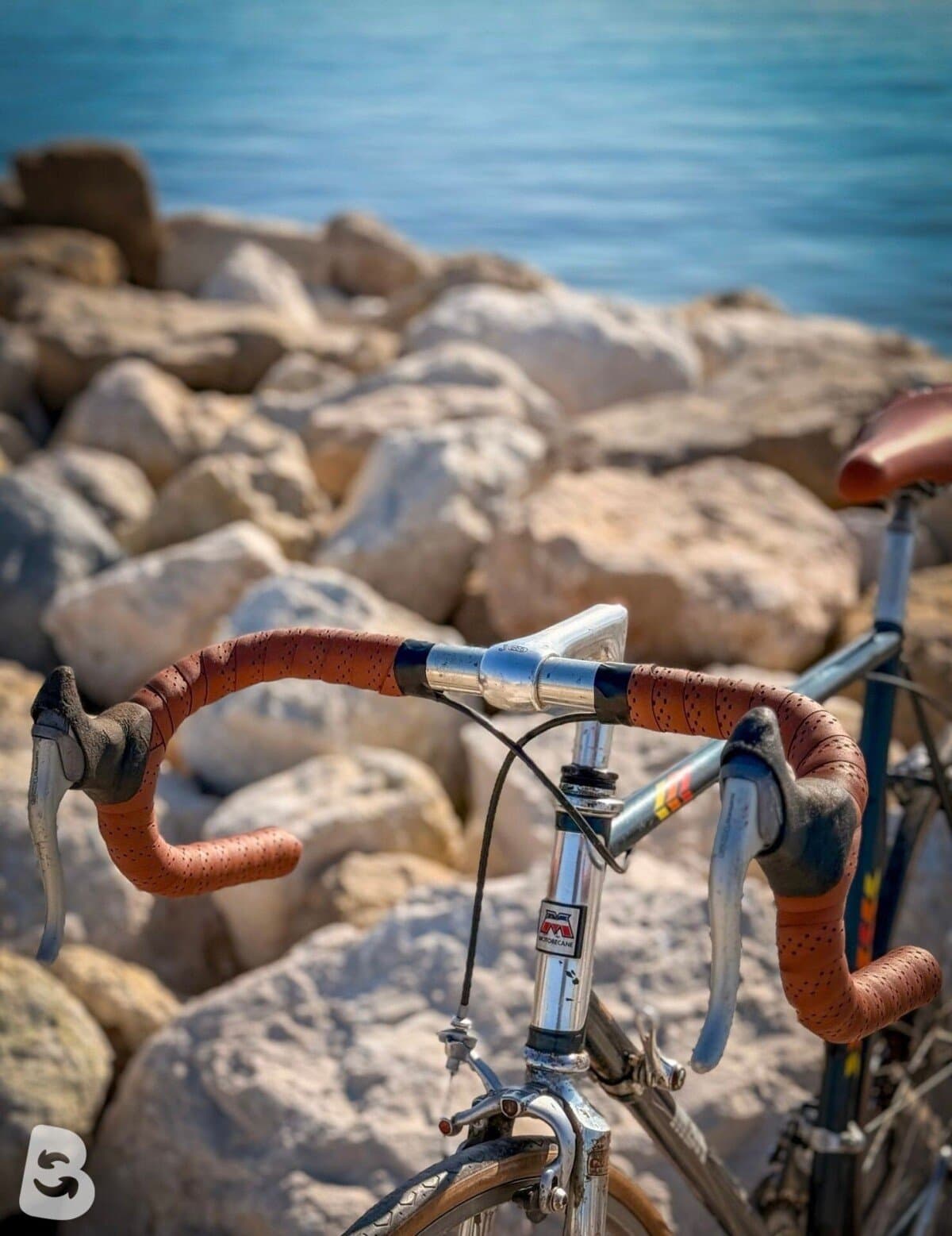 MBK Vélo route vintage / Vintage Road Bike – Taille L – Huret – Cadre acier 1980