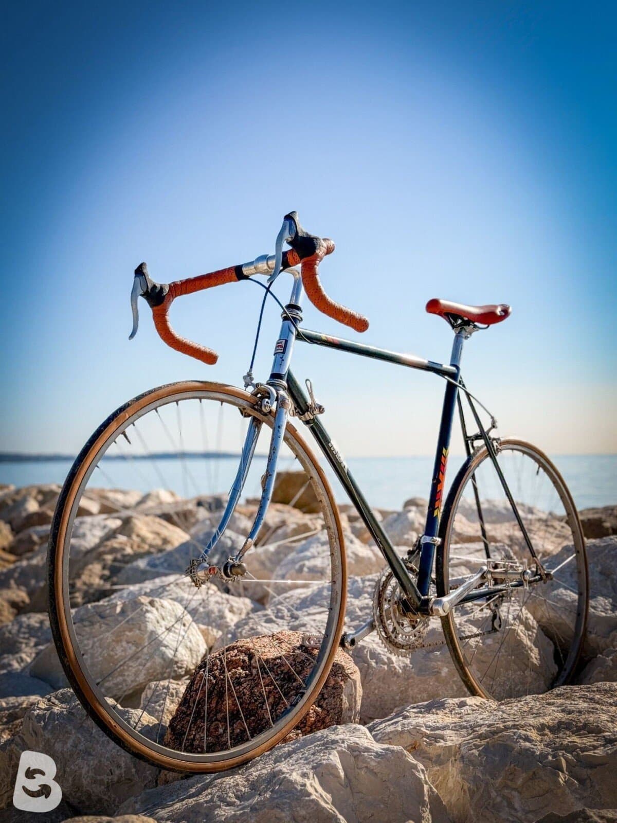 MBK Vélo route vintage / Vintage Road Bike – Taille L – Huret – Cadre acier 1980