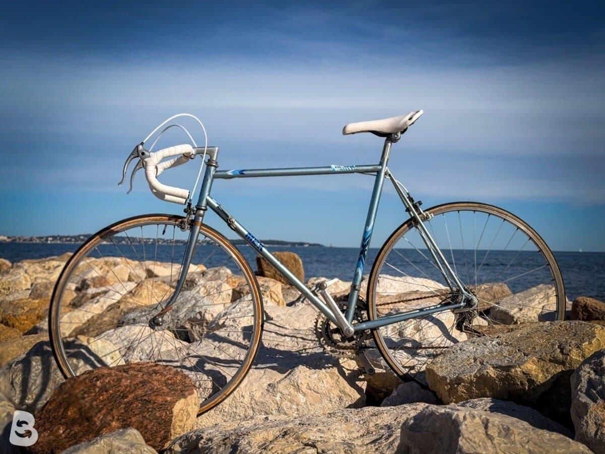MBK Vélo route vintage / Vintage Road Bike – Taille M – Simplex – Cadre acier 1980