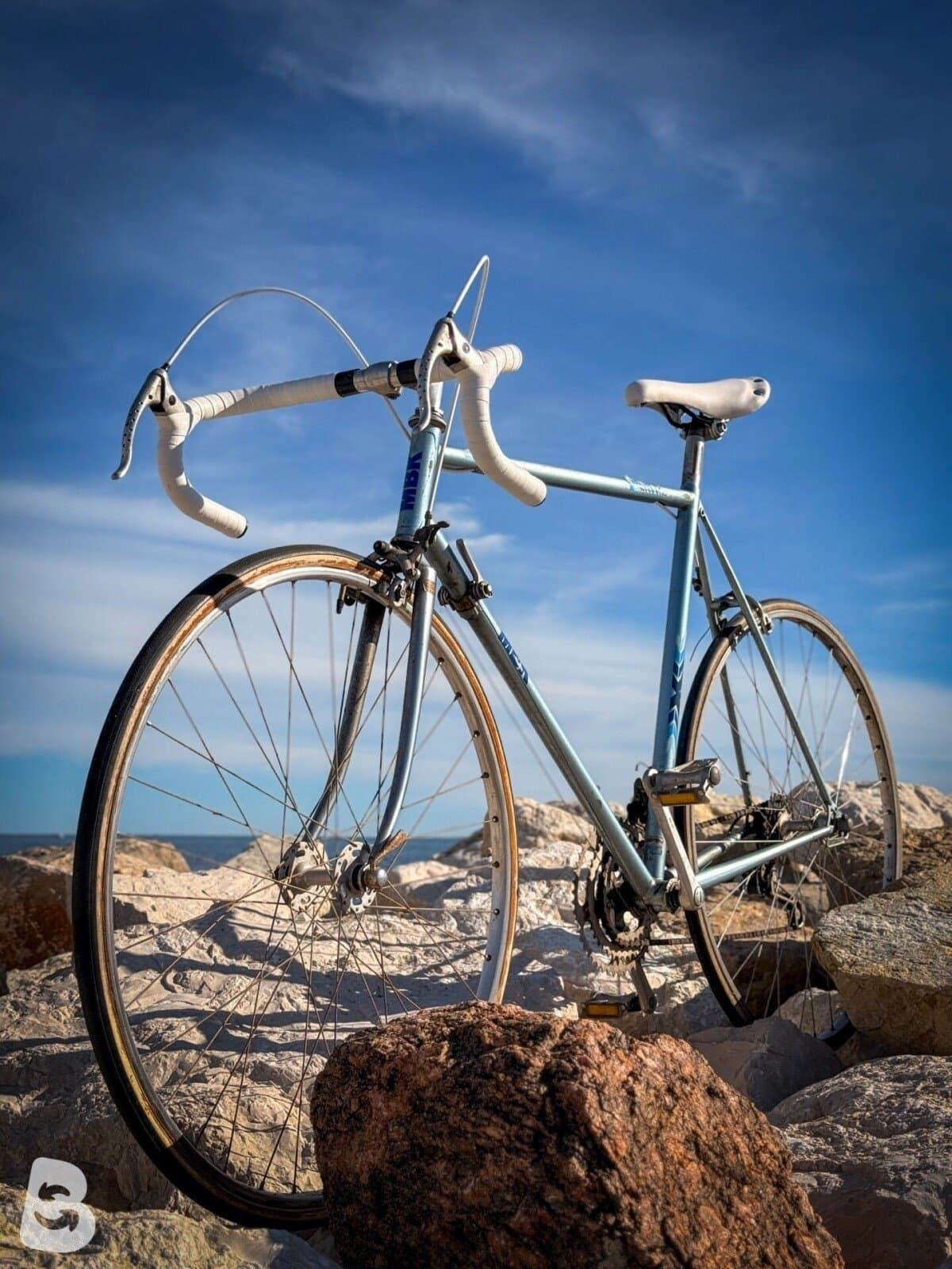 MBK Vélo route vintage / Vintage Road Bike – Taille M – Simplex – Cadre acier 1980