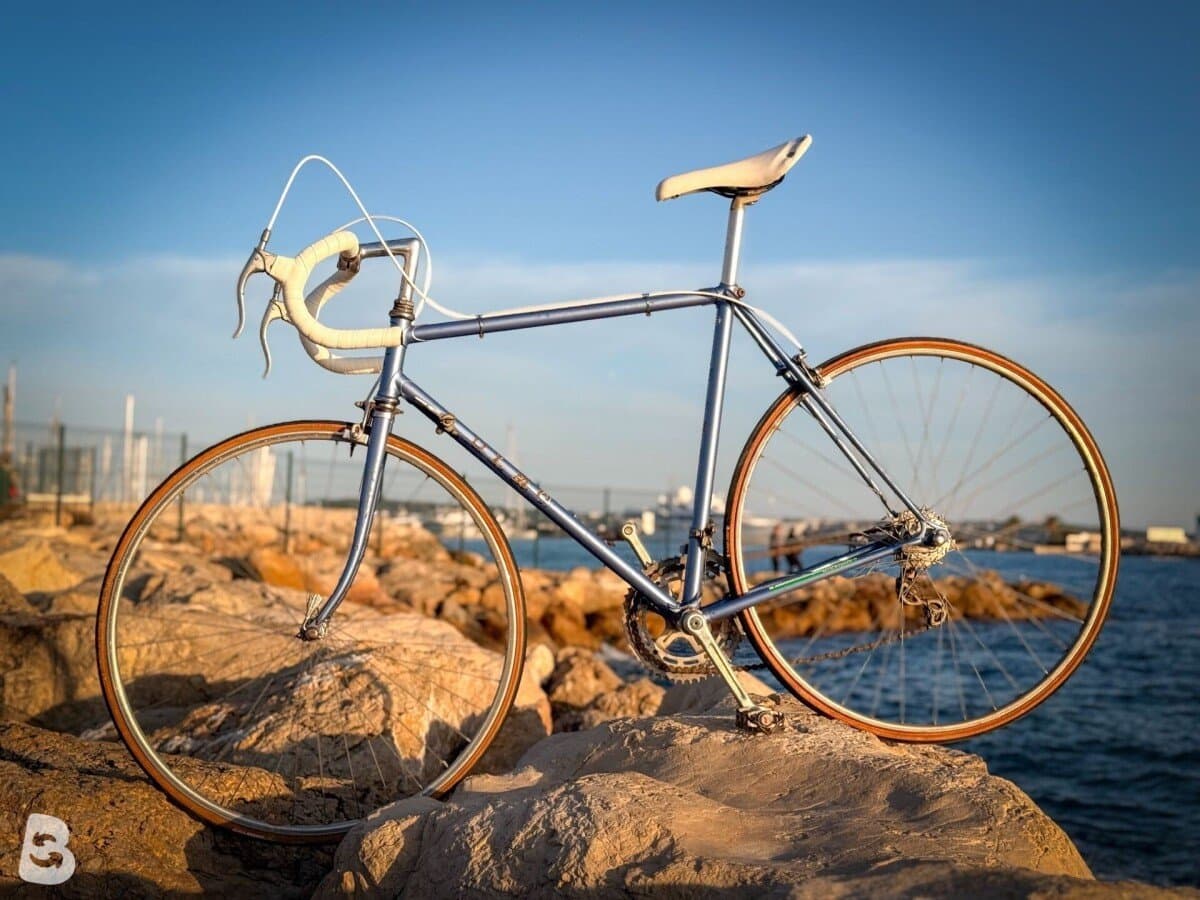Olmo Vélo route vintage / Vintage Road Bike – Taille L – Simplex – Cadre acier 1980