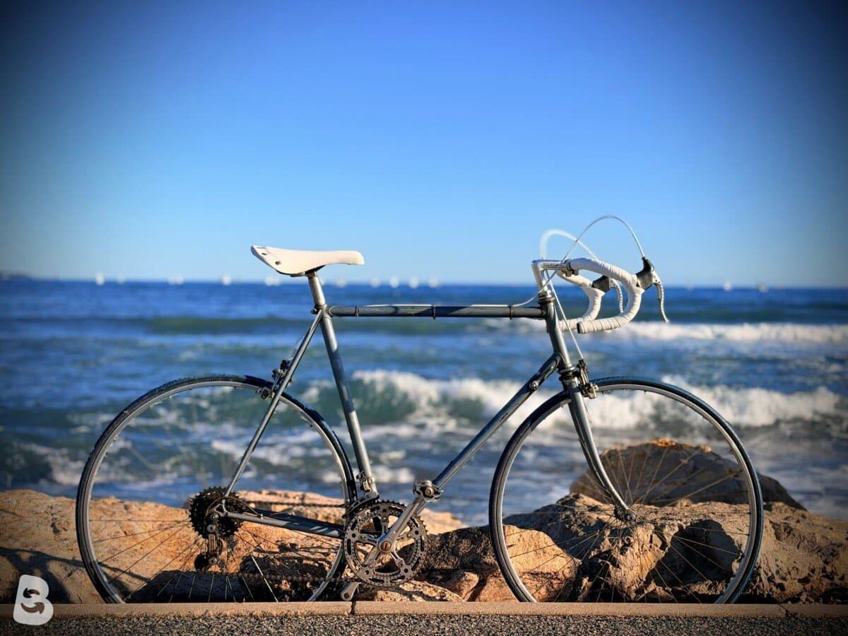 Olmo Vélo route vintage / Vintage Road Bike – Taille XL – Simplex – Cadre acier 1980