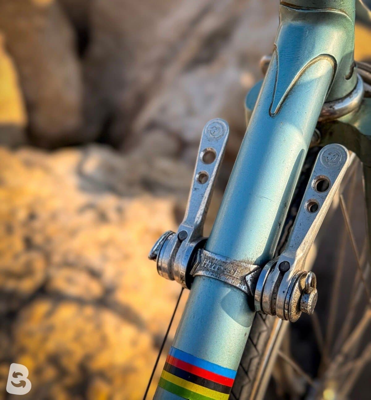 Peugeot Vélo route vintage / Vintage Road Bike – Taille L – Huret – Cadre acier 1980