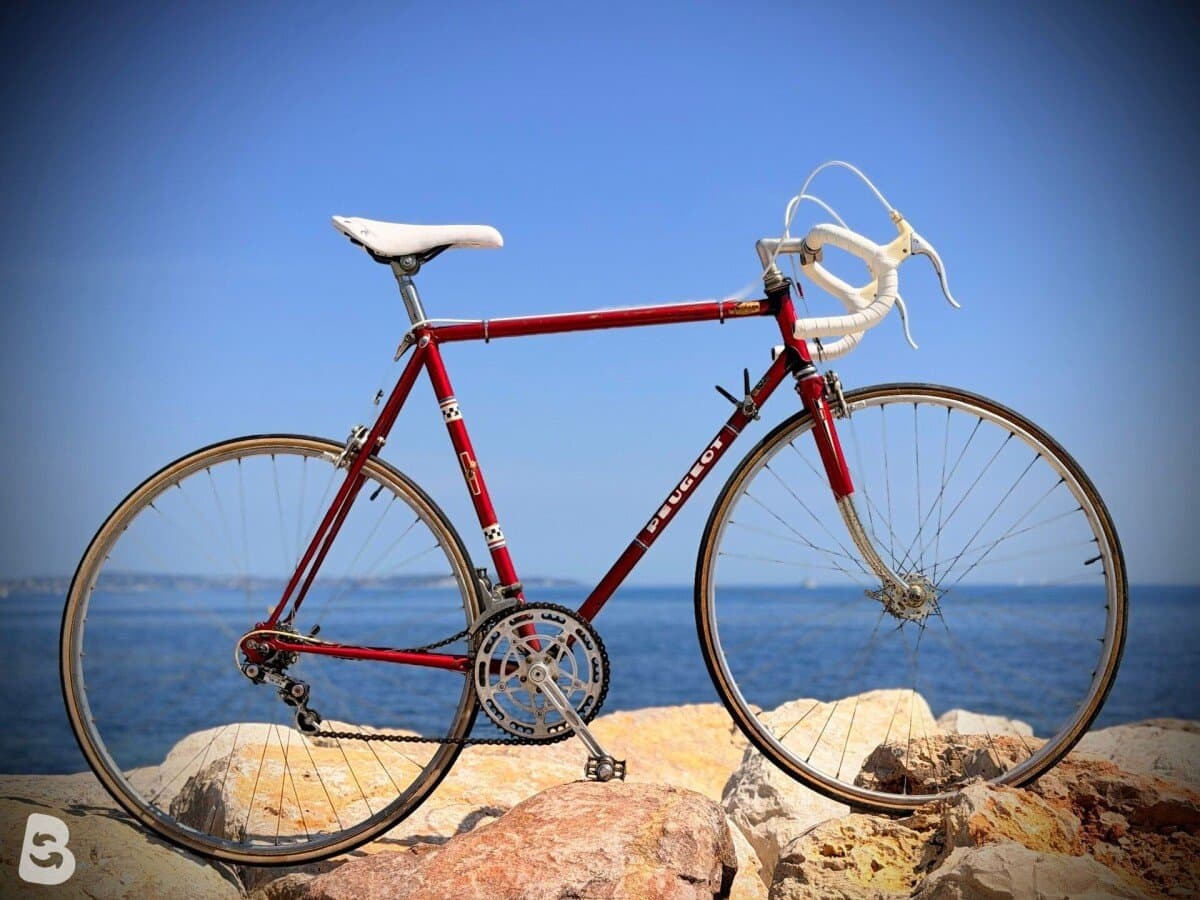 Peugeot Vélo route vintage / Vintage Road Bike – Taille L – Simplex – Cadre acier 1980