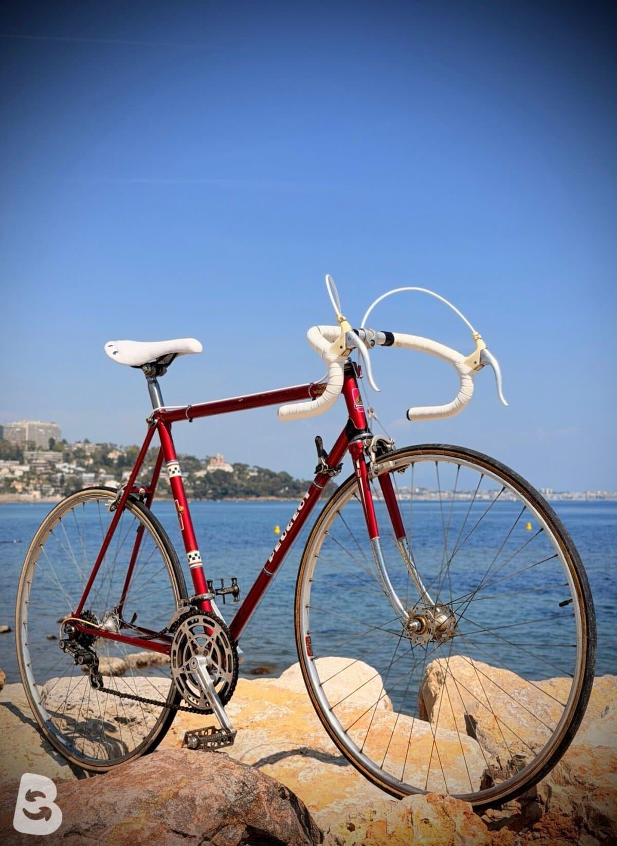 Peugeot Vélo route vintage / Vintage Road Bike – Taille L – Simplex – Cadre acier 1980