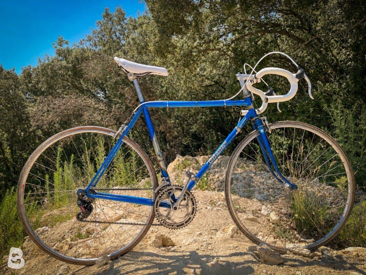 Gitane Vélo route vintage / Vintage Road Bike – Taille M – Simplex – Cadre acier 1980