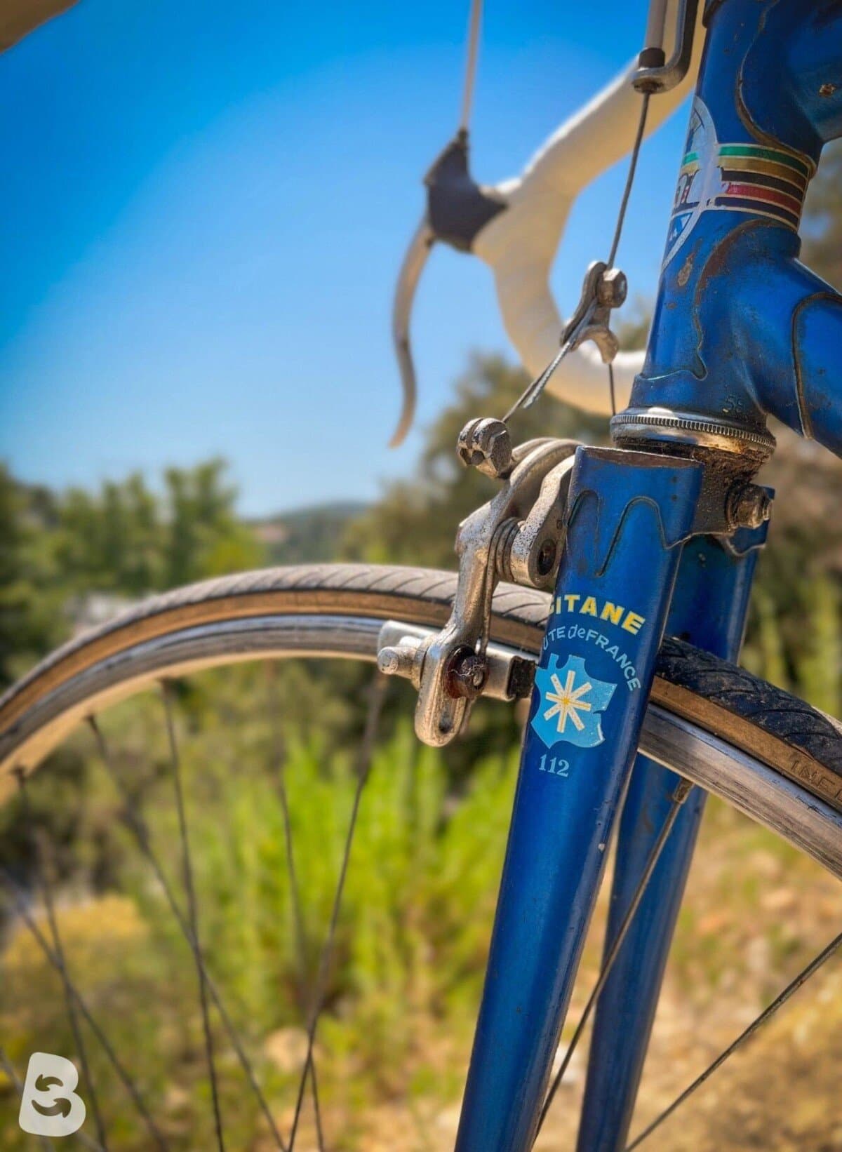 Gitane Vélo route vintage / Vintage Road Bike – Taille M – Simplex – Cadre acier 1980