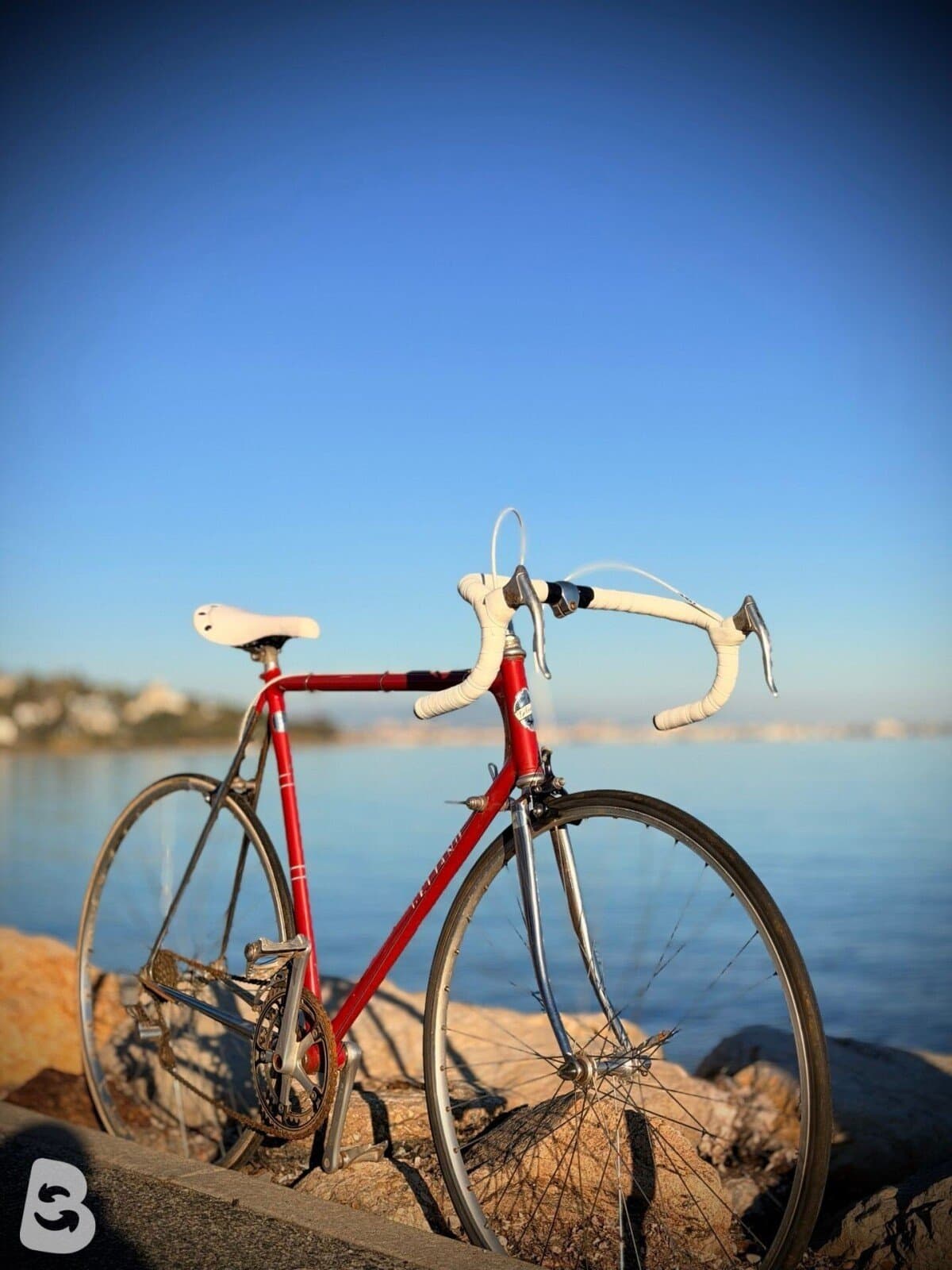Bianchi Vélo route vintage / Vintage Road Bike – Taille L – Mavic – Cadre acier 1990