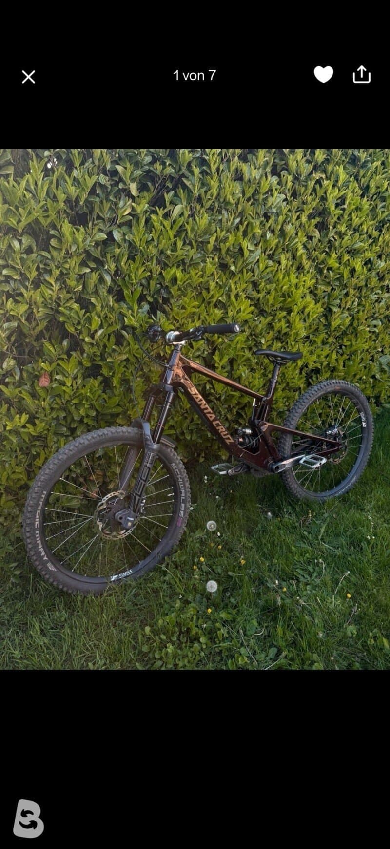 Santa Cruz NOMAD S / Carbon C / 27.5 2022