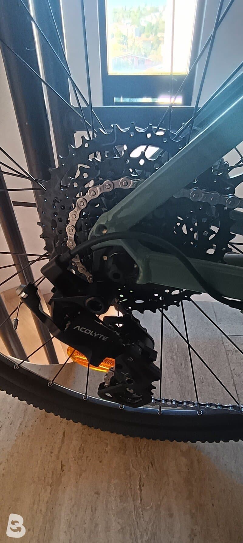 Van Rysel DISCOVER Microshift Acolyte 1x8 verde 2026