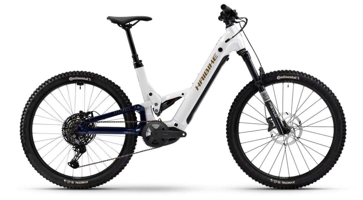 Haibike Alltrail 8 27.5 Low white blue gold 2026