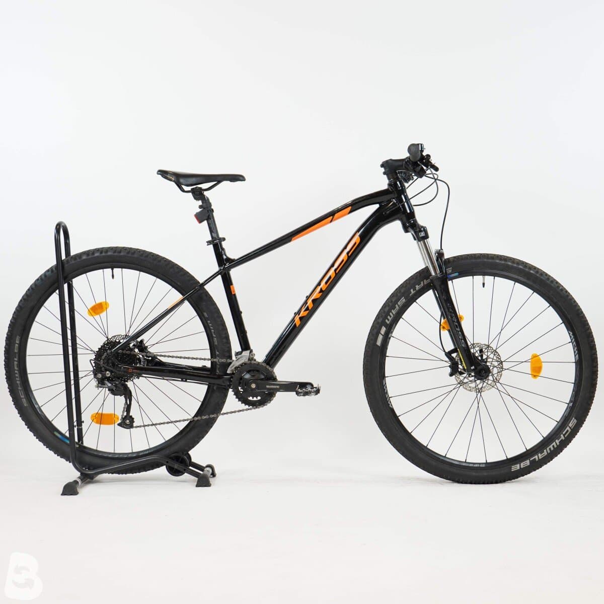 Kross Level 1.0 SR black orange Gebrauchtrad 2021