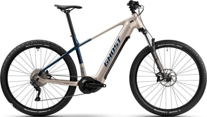 Ghost E-Teru Universal pearl warm grey/pearl dark blue - glossy M